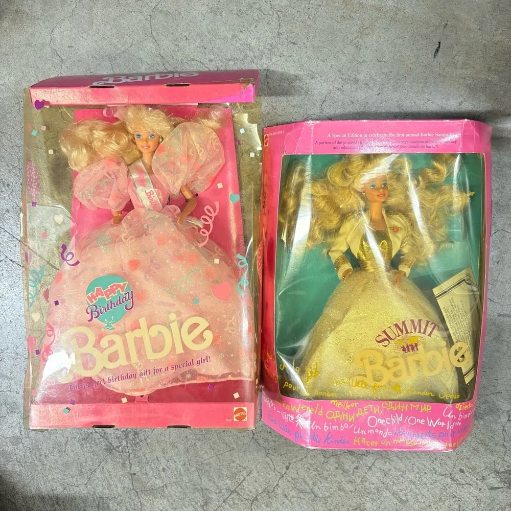 Barbie Glam Party Doll Set - Pink and Gold